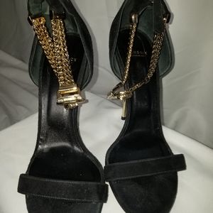Authentic Versace Gold Chain Sandals